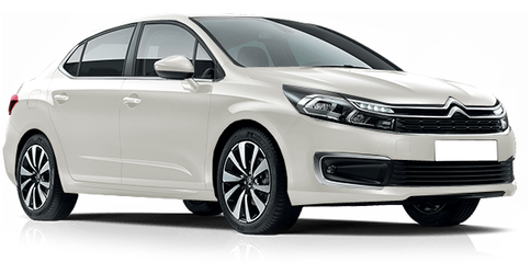 Citroen C4 sedan Blanc banquise
