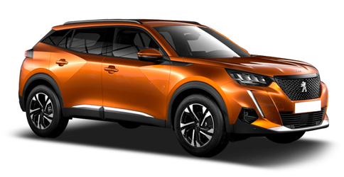 Peugeot 2008 Оранжевый металлик Orange Fusion