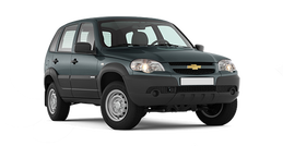 Chevrolet Niva Темный серо-зеленый металлик «Сочи»
