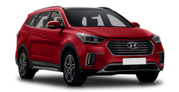 Hyundai Grand Santa Fe Red Merlot Pearl