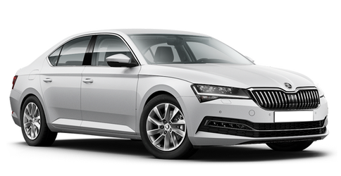 Skoda Superb Белый металлик Moon white