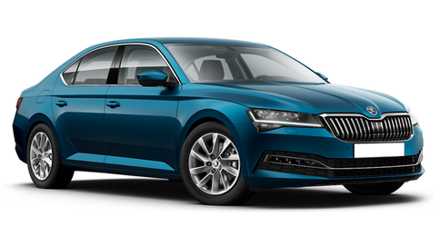 Skoda Superb Синий металлик Lava