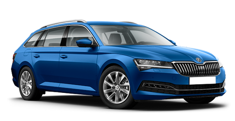 Skoda Superb Combi Синий Energy