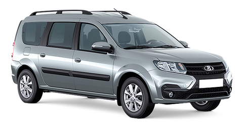 Lada Largus Универсал Серебристый