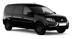 Lada Largus фургон Черный 