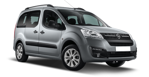 Opel Combo Life Серебристый металлик Silver