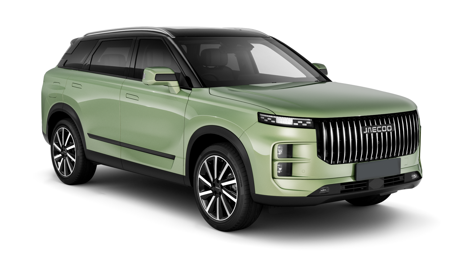 Jaecoo J7 Зеленый с черной крышей